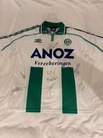 FC Groningen thuis shirt 1999-2000 met handtekeningen, Verzamelen, Sportartikelen en Voetbal, Verzenden, Gebruikt, Overige binnenlandse clubs