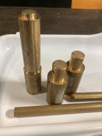 Messing massief stafmateriaal 4 kg draaibank of freesbank, Doe-het-zelf en Verbouw, Metalen, Ophalen of Verzenden, Zo goed als nieuw