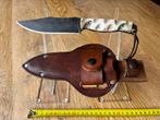 Half Face Blades Crow Scout elk handle, Ophalen of Verzenden, Landmacht, Amerika, Mes of Dolk