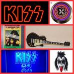 Kiss Rock band neon 3D verlichting borden vlag klok poster, Verzamelen, Nieuw, Ophalen of Verzenden
