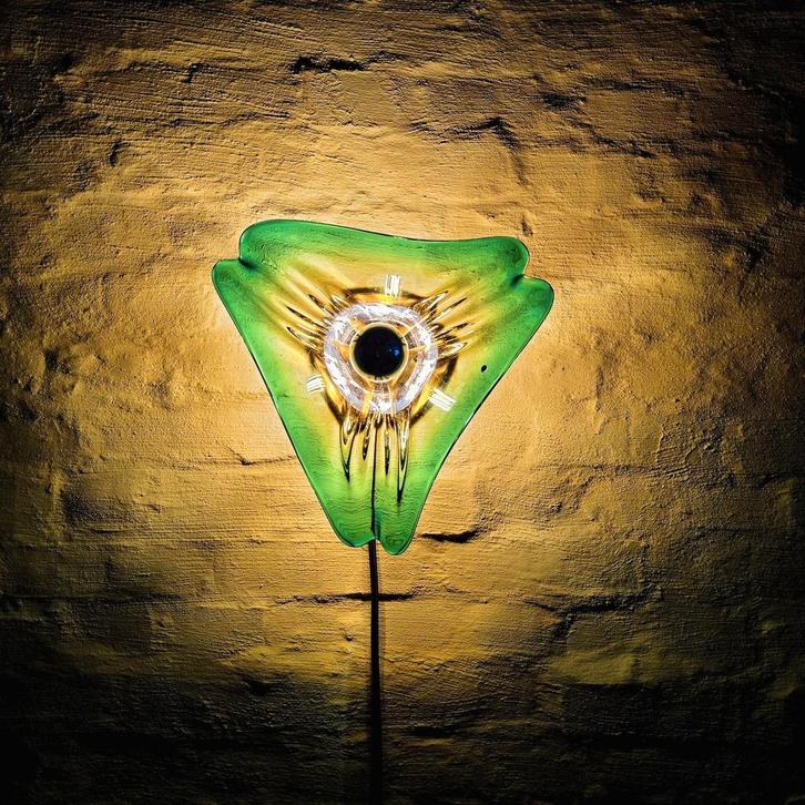 Vintage Murano glazen wandlamp., Huis en Inrichting, Lampen | Wandlampen, Ophalen of Verzenden