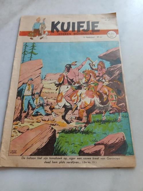 Weekblad Kuifje 1947 nr 41, in redelijk goede staat, Boeken, Stripboeken, Gelezen, Eén stripboek, Ophalen of Verzenden