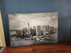 Canvas skyline New York 140 x 95 cm, Ophalen