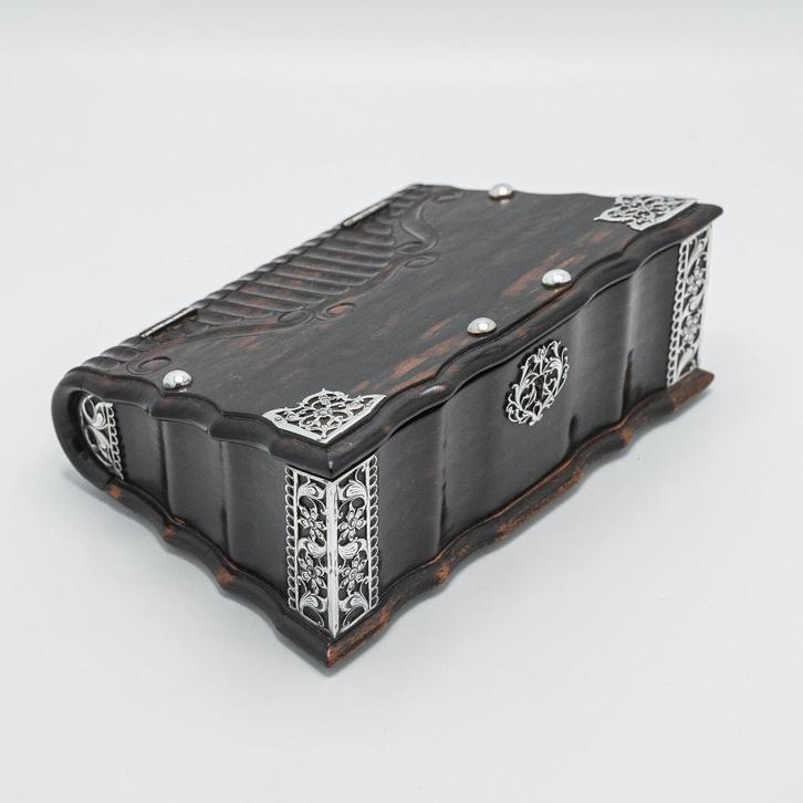 Koloniale bijbelkist, 18e-eeuw, Antiek en Kunst, Antiek | Religie, Ophalen of Verzenden