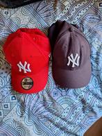 New Era 9Forty NY MLB USA caps petten rood en zwart!, Verzenden, Zo goed als nieuw, One size fits all, New Era