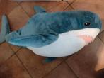 Ikea grote Knuffel 🦈Haai - Blauw 100cm., Ophalen of Verzenden, Zo goed als nieuw, Overige typen