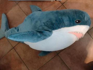 🎄Ikea grote Knuffel 🦈Haai - Blauw 100cm. beschikbaar voor biedingen