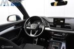 Audi Q5 35 TDI quattro S-Line Navarrablau Camera Stoelverwar, Auto's, Audi, Gebruikt, Blauw, Leder en Stof, 163 pk