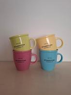 Set van 4 bekers / mokken van Starbucks, Ophalen of Verzenden, Gebruikt, Overige stijlen, Kop(pen) en/of Schotel(s)