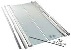 Pendeldeur maten 70 t/m 140 Helder Glas HAYDI, Versagroup, Info@versagroup.pe, Nieuw, Zeutestraat 1,2800Mechelen