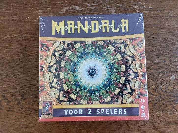 Te koop/ruil 2-speler spel Mandala 999 Games (nieuw), Hobby en Vrije tijd, Gezelschapsspellen | Bordspellen, Nieuw, Een of twee spelers