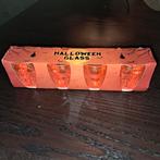 Oranje plastic borrelglaasjes, Ophalen of Verzenden, Zo goed als nieuw, Borrel- of Shotglas