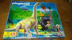 Playmobil 4172 Branchiosaurus met rots, Ophalen of Verzenden, Zo goed als nieuw, Complete set