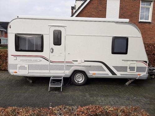 LMC Musica 470D, bj 2010 luifel, fietsendrager, Caravans en Kamperen, Caravans, Particulier, tot en met 4, 1000 - 1250 kg, Rondzit