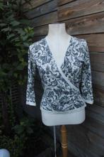 Wikkelvest creme/ grijs Claudia Strater mt 38 AANBIEDING Vas, Kleding | Dames, Maat 38/40 (M), Ophalen of Verzenden, Zo goed als nieuw