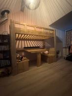 Hoogslaper steigerhout, Kinderen en Baby's, Kinderkamer | Stapelbedden en Hoogslapers, Ophalen, Gebruikt, Hoogslaper