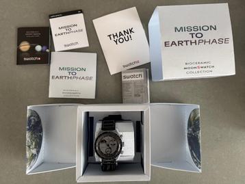 Omega x Swatch Mission to Earthphase  beschikbaar voor biedingen
