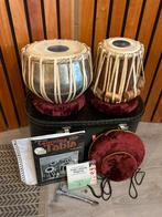 Complete Tabla set met koffer en lesmateriaal, Ophalen, Gebruikt, Trommel
