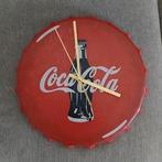 Coca-Cola Kroonkurk Wandklok, Ophalen of Verzenden, Zo goed als nieuw, Analoog, Wandklok