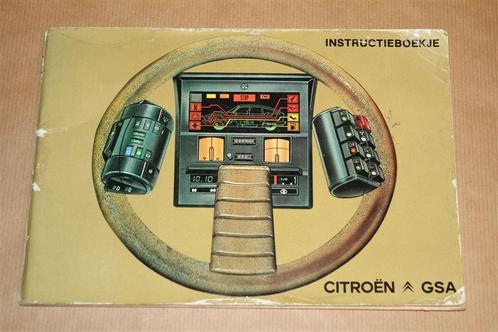 Citroën GSA Instructieboekje - 1981, Auto diversen, Handleidingen en Instructieboekjes, Ophalen of Verzenden