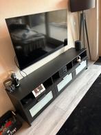 Brimnes TV Meubel - Zwart, Huis en Inrichting, Kasten | Televisiemeubels, Ophalen, Kunststof, Gebruikt, 150 tot 200 cm