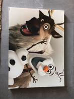 Frozen Olaf & Sven Schilderij, Huis en Inrichting, Ophalen, Gebruikt, Schilderij, Minder dan 50 cm