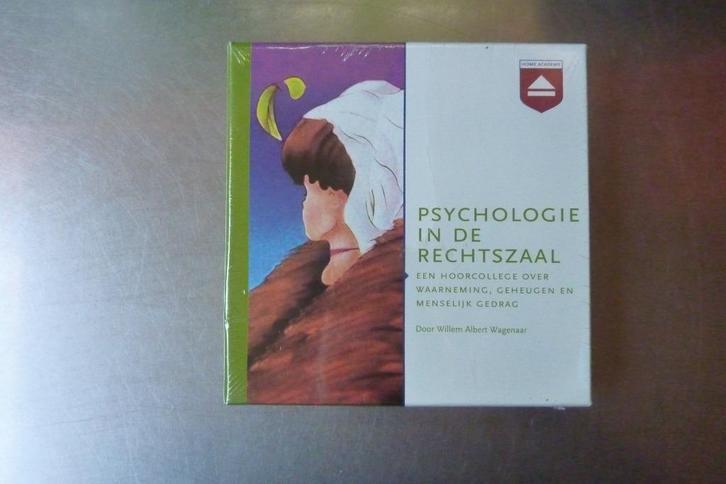 hoorcollege Psychologie in de rechtszaal NIEUW, Boeken, Luisterboeken, Cd, Volwassene, Ophalen of Verzenden