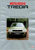 Folder Mitsubishi Tredia 1982, Ophalen of Verzenden, Gelezen, Mitsubishi