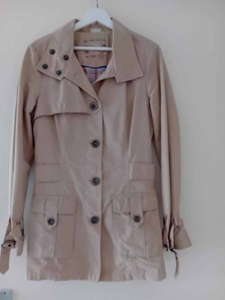 Trenchcoat van Streetone 38, Kleding | Dames, Jassen | Zomer, Zo goed als nieuw, Maat 38/40 (M), Beige, Ophalen of Verzenden