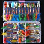 30 stuks nieuw kunstaas in opbergbox, Ophalen of Verzenden, Nieuw, Complete set