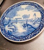 Delfts Blauw Bord - Boch Belgium, Antiek en Kunst, Antiek | Wandborden en Tegels, Ophalen