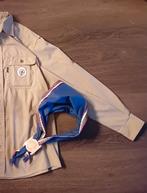 scouting groepsdas / sjaal met dasring, das blauw, Verzamelen, Scouting, Ophalen of Verzenden, Zo goed als nieuw, Kleding