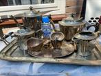 Zilveren Antiek Koffie/Thee setje, Antiek en Kunst, Ophalen of Verzenden