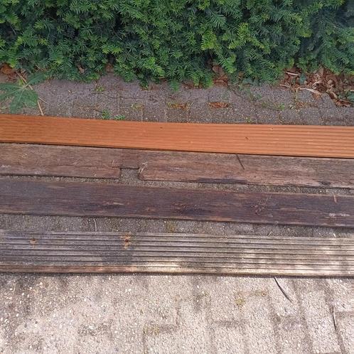 13 Bankirai planken, Tuin en Terras, Palen, Balken en Planken, Zo goed als nieuw, Planken, 250 cm of meer, Hardhout, Ophalen of Verzenden