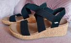Skechers sandalen, zwart, maat 37, Skechers, Zwart, Zo goed als nieuw, Sandalen of Muiltjes