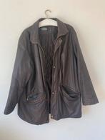 Geweldige retro leren jas XL, Ophalen of Verzenden, Zo goed als nieuw, Maat 56/58 (XL), Bruin