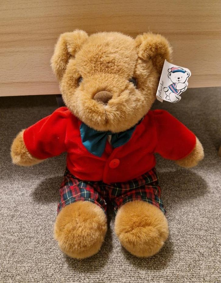 Pluche knuffel teddybeer als nieuw, Kinderen en Baby's, Speelgoed | Knuffels en Pluche, Zo goed als nieuw, Overige typen, Ophalen of Verzenden
