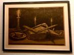jan Sirks - Ets vrijmetselarij, Antiek en Kunst, Kunst | Schilderijen | Klassiek, Ophalen