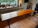 Te koop inklapbare tafel (biertafel), Ophalen, Gebruikt