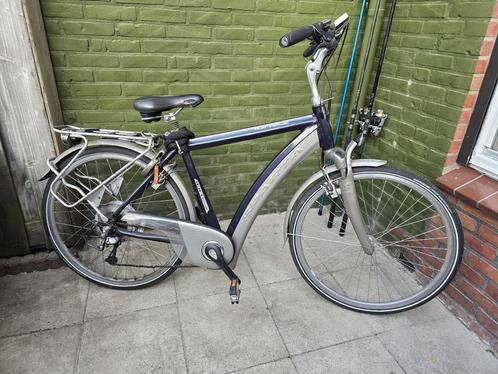 Sparta ion herenfiets- frame 53 - blauw, Fietsen en Brommers, Elektrische fietsen, Zo goed als nieuw, Sparta, 51 tot 55 cm, Ophalen