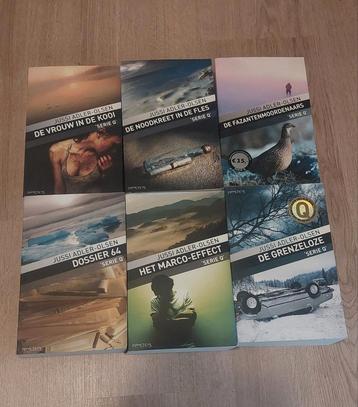 Jussi Adler-Olsen collectie. 10 boeken beschikbaar voor biedingen