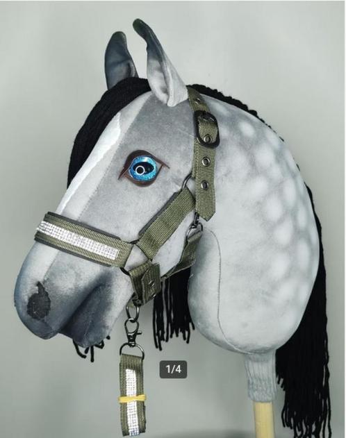 Dubbel verstelbaar hobbyhorse halster zacht onderlegd, Hobby en Vrije tijd, Overige Hobby en Vrije tijd, Nieuw, Ophalen of Verzenden