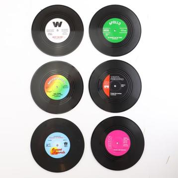 Woonaccessoires | OnderzettersVinyl Onderzetters 6 Stuks - O beschikbaar voor biedingen