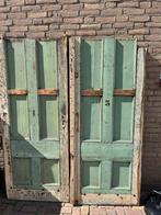 Brocante deuren (oude schooldeuren), Huis en Inrichting, Woonaccessoires | Kamerschermen, Ophalen, Zo goed als nieuw