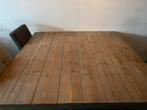 Vierkante Eettafel 155x155 Graywash, Huis en Inrichting, Tafels | Eettafels, Ophalen, Gebruikt, 150 tot 200 cm, Vierkant