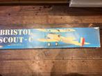 Bristol Scout Svenson, Hobby en Vrije tijd, Modelbouw | Radiografisch | Vliegtuigen, Ophalen, Zo goed als nieuw, Nitro