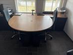 Complete Kantoorinrichting - Bureau, Stoelen, Opslag, Ophalen, Overige materialen, 100 tot 150 cm, Zo goed als nieuw