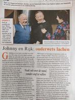 Johnny Kraaijkamp en Rijk de Gooyer Artikel Knipsel, Ophalen of Verzenden, 1980 tot heden, Nederland, Knipsel(s)
