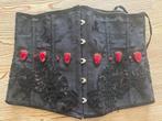Underbust-Korset met prachtige details maat L, Ophalen of Verzenden, Zwart, Body of Korset