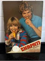 Reclamebord Chapham Rundvlees snack dubbelzijdig, Ophalen of Verzenden, Gebruikt, Reclamebord